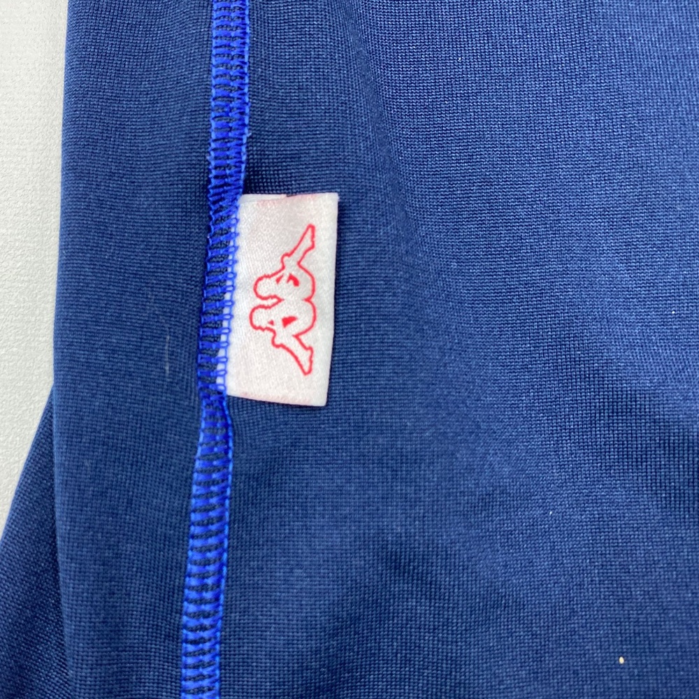 (Sold)Kappa Men's Short Sleeve Jersey Shirt Blue - Picture 4 of 6